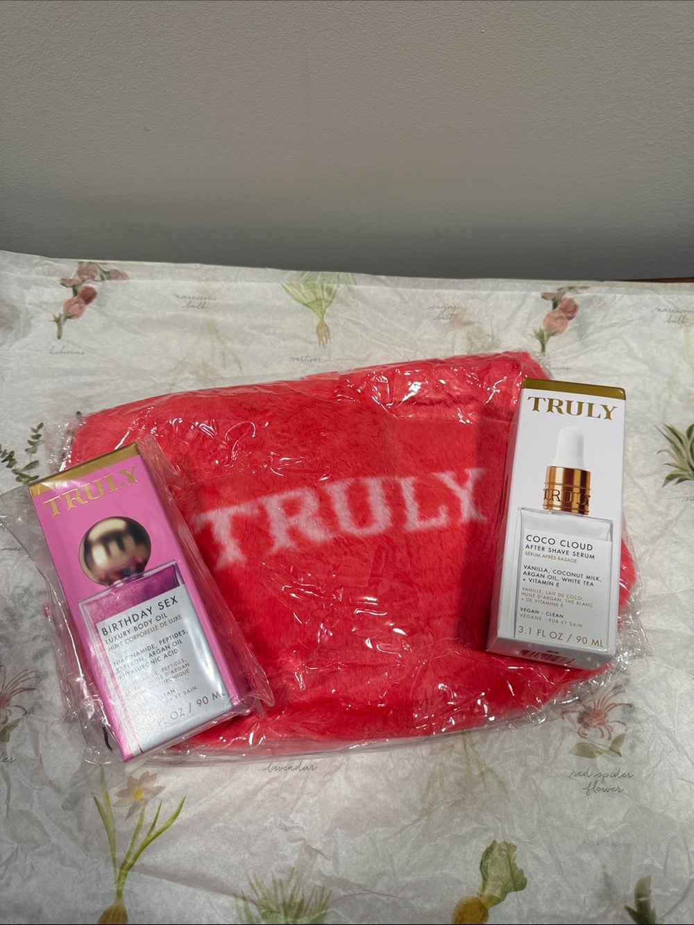 Truly Beauty Mini Tote and 2 Full Size Bottle Bundle